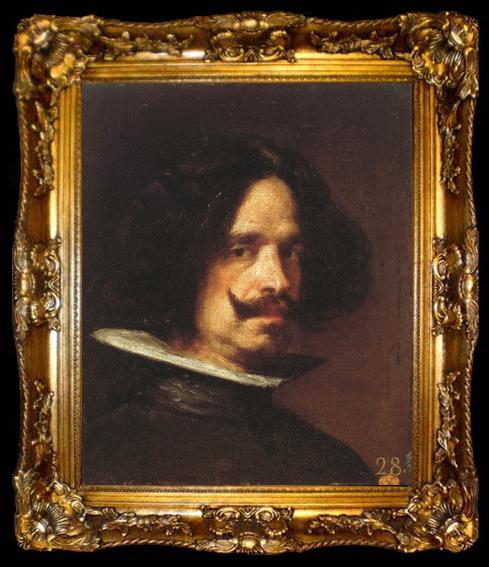 framed  Diego Velazquez Autoportrait (df02), ta009-2
